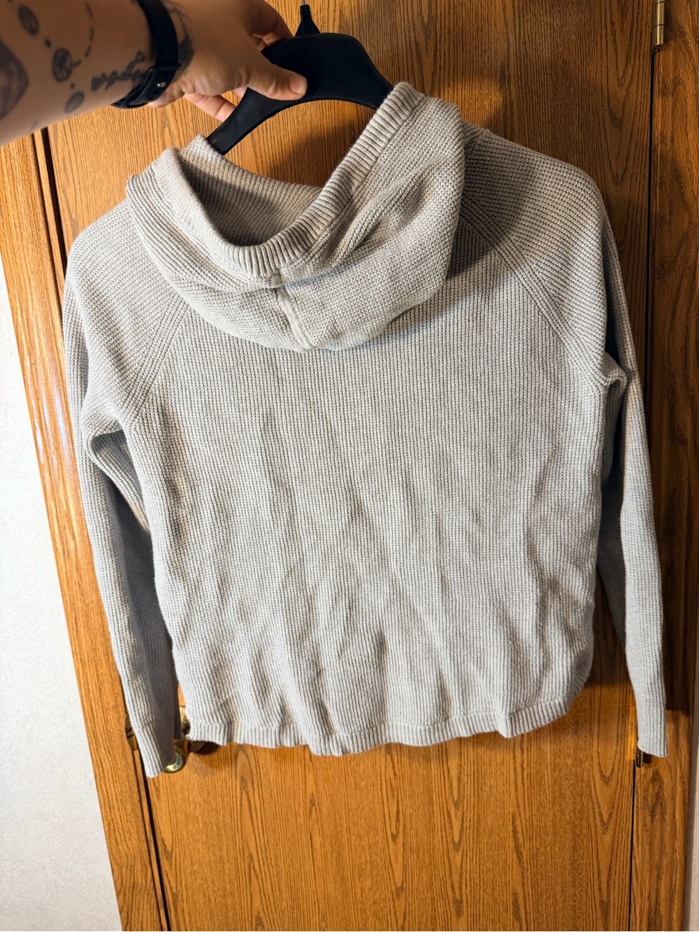 Ralph Lauren Waffle-Knit Hooded Pullover - Picture 6 of 6